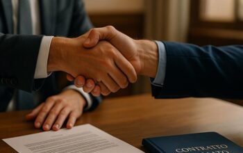 Clausole contrattuali --Stretta di mano firma contratto